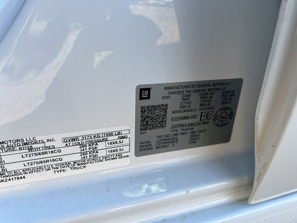 Used 2019 GMC Sierra 1500 AT4 w/ AT4 Premium Package AWD/4WD image 34