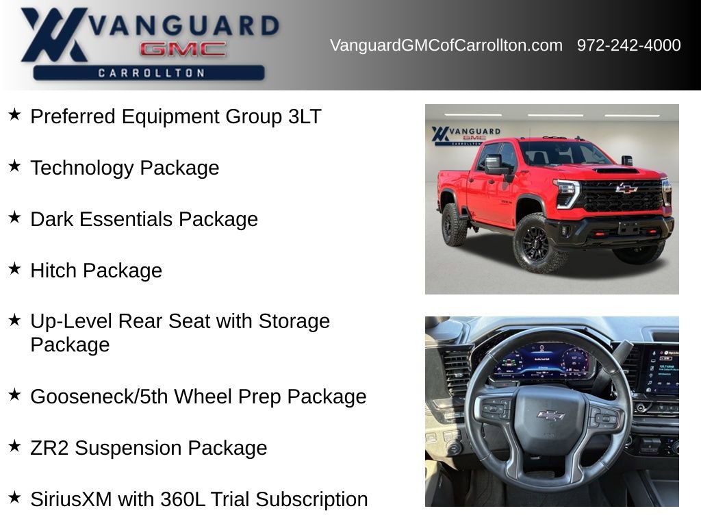 Used 2026 Chevrolet Silverado 2500 ZR2 w/ LPO, Dark Essentials Package image 6