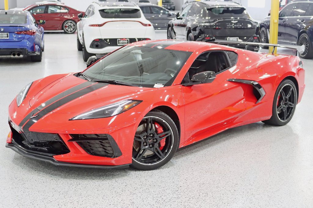 Used 2022 Chevrolet Corvette Stingray Preferred Cpe w/ Z51 Performance Package RWD image 7