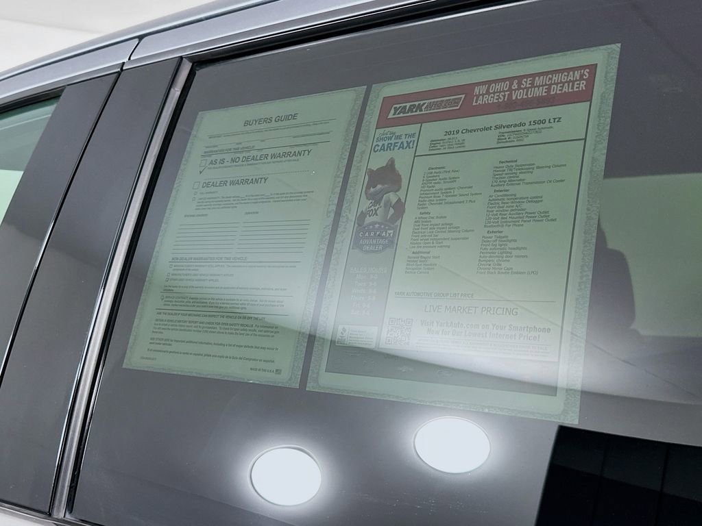 Used 2019 Chevrolet Silverado 1500 LTZ w/ LTZ Plus Package image 15