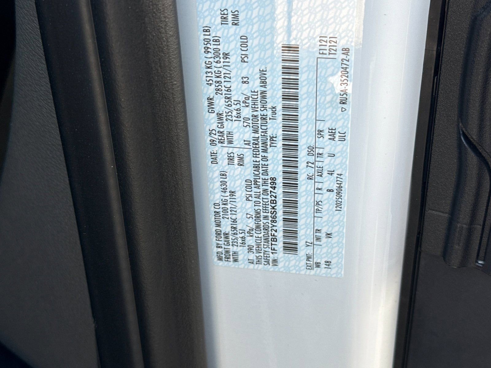 New 2025 Ford Transit 350 148 Low Roof AWD image 27