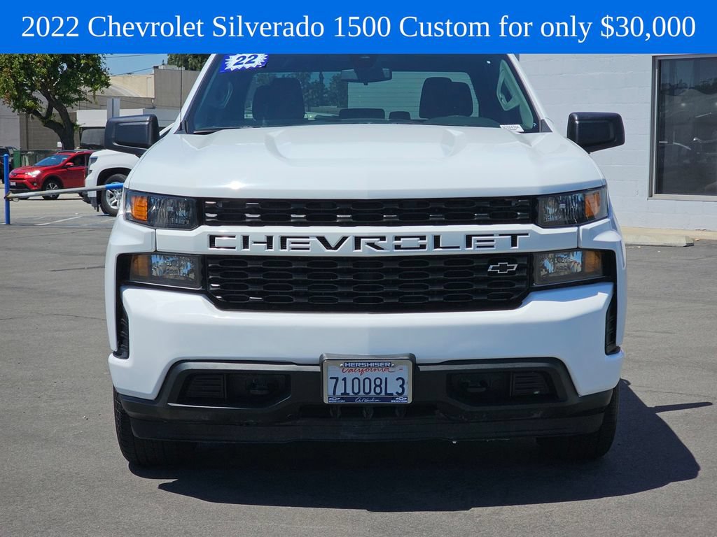Used 2022 Chevrolet Silverado 1500 Custom w/ Safety Confidence Package RWD image 3