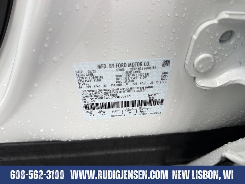 New 2026 Ford Explorer ST w/ Sun And Sound Package AWD/4WD image 33