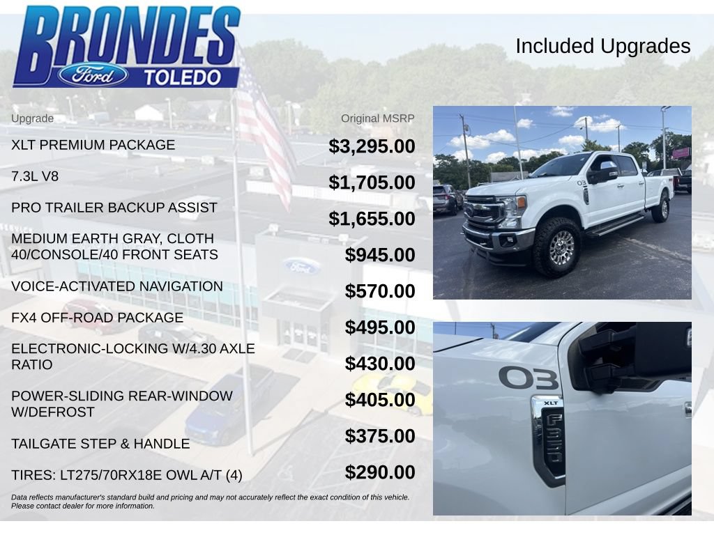 Used 2022 Ford F350 XLT w/ XLT Premium Package AWD/4WD image 6