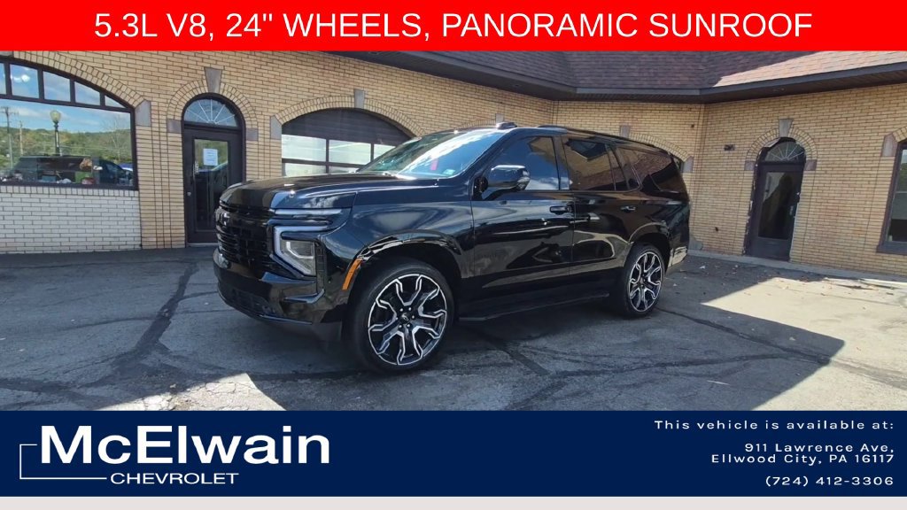 Used 2025 Chevrolet Tahoe RST w/ RST Capability Package AWD/4WD image 5