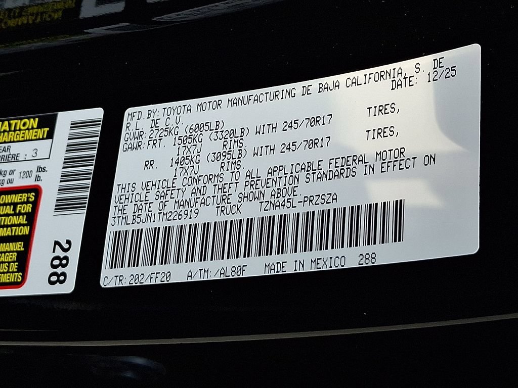 Used 2026 Toyota Tacoma SR5 AWD/4WD image 27