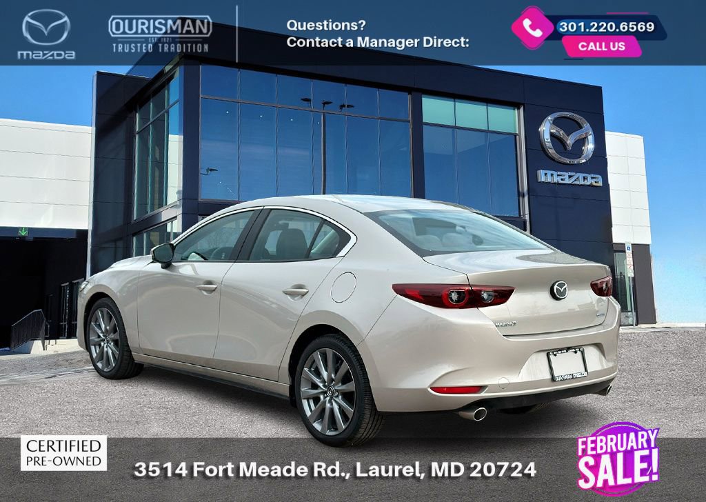 Certified 2025 MAZDA MAZDA3 s video 3