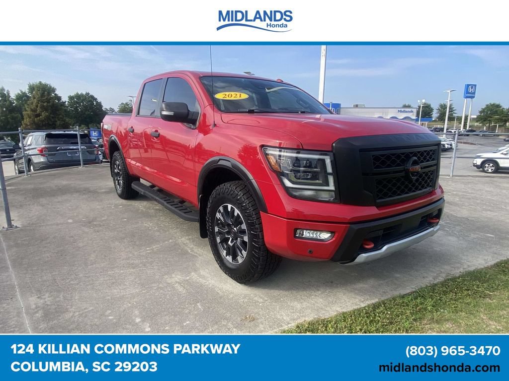 Used 2021 Nissan Titan PRO-4X w/ Pro-4x Convenience Package