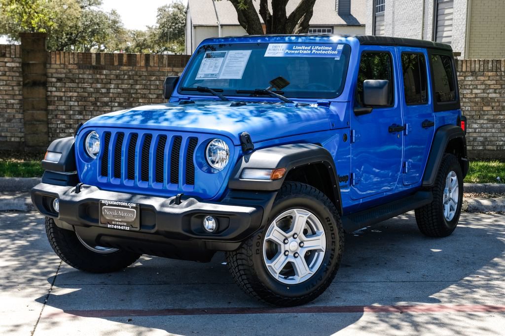 Used 2022 Jeep Wrangler Unlimited Sport image 11