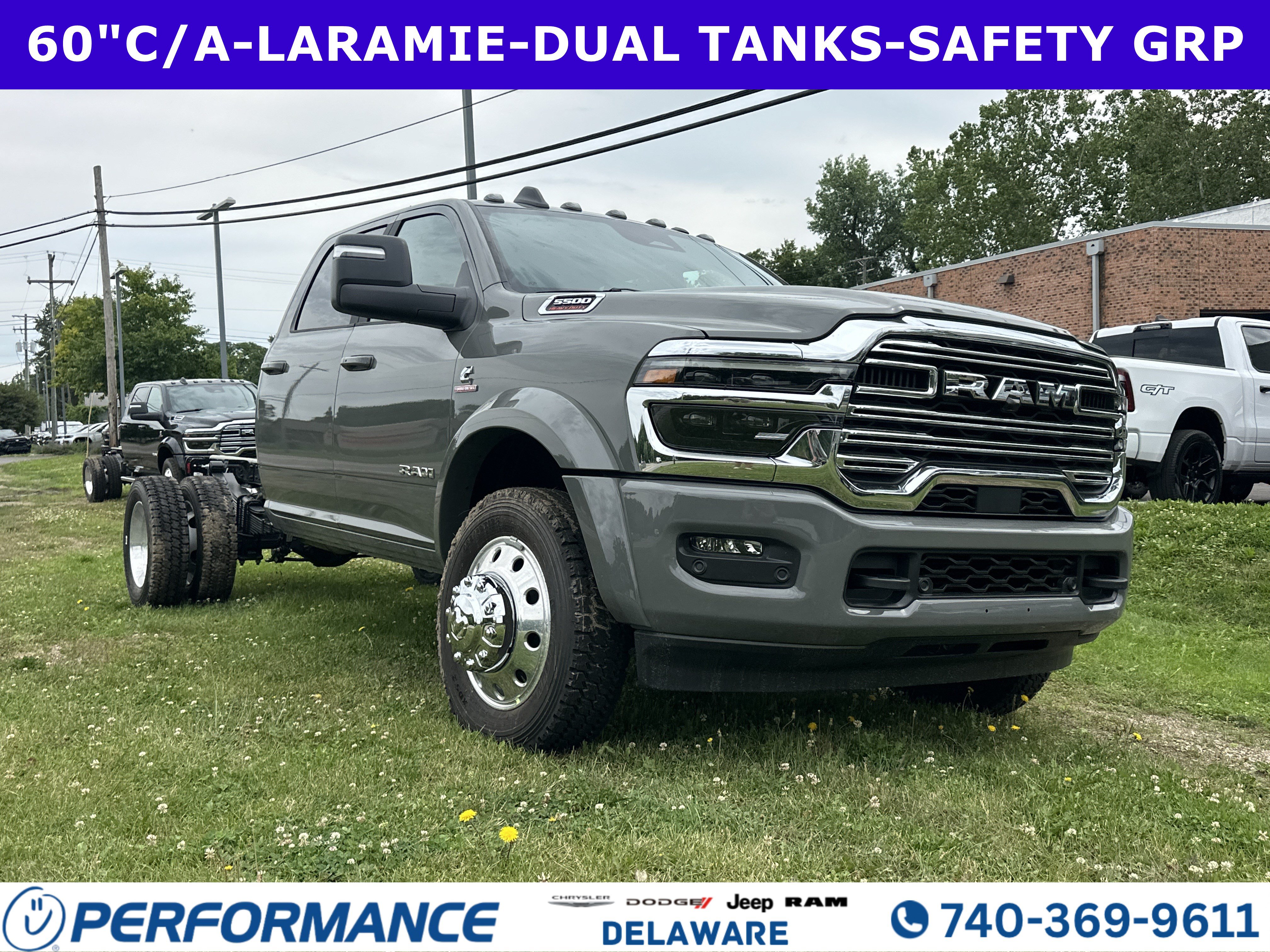 New 2026 RAM 5500 4x4 Crew Cab w/ Laramie Trim Package