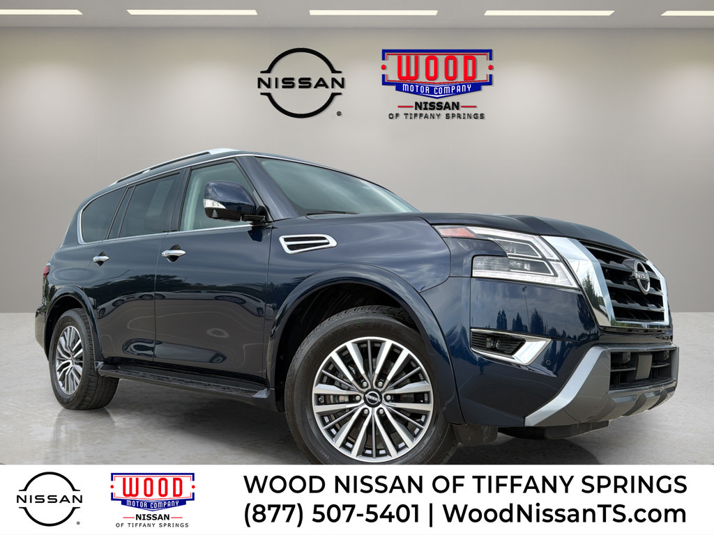 Certified 2024 Nissan Armada SL w/ Captain's Chairs Package AWD/4WD image 1