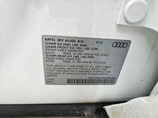 Used 2023 Audi Q5 2.0T Prestige w/ Prestige Package image 26