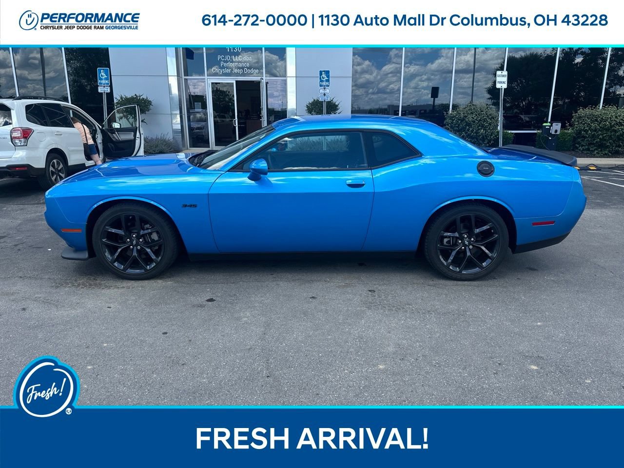 Used 2023 Dodge Challenger R/T w/ Blacktop Package RWD image 7