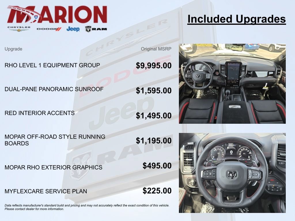 New 2026 RAM 1500 RHO w/ RHO Level 1 Equipment Group image 8