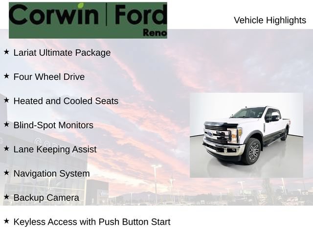 Certified 2019 Ford F350 Lariat w/ Lariat Ultimate Package AWD/4WD image 8