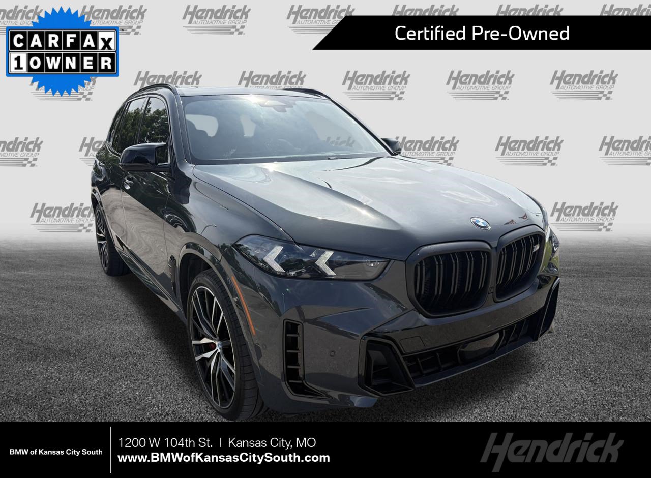 Certified 2025 BMW X5 M60i w/ Climate Comfort Package