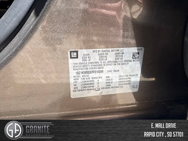 Used 2015 Chevrolet Silverado 2500 LTZ w/ LTZ Plus Package AWD/4WD image 29