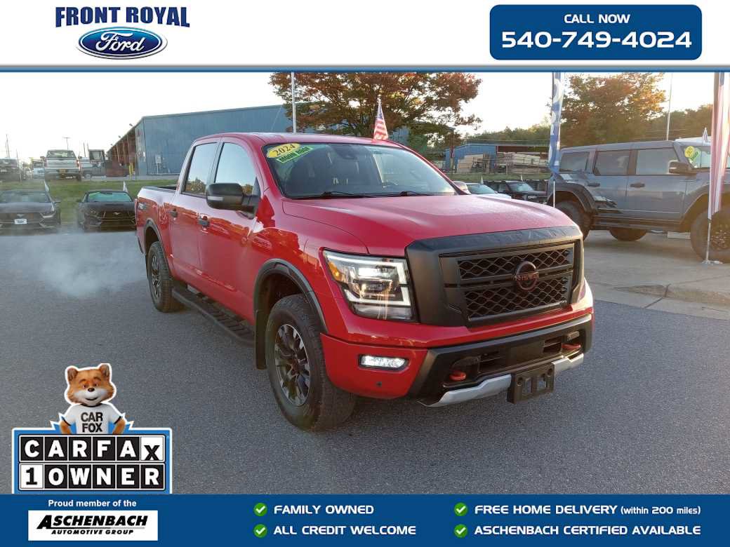 Used 2024 Nissan Titan PRO-4X w/ Pro-4x Convenience Package AWD/4WD image 1