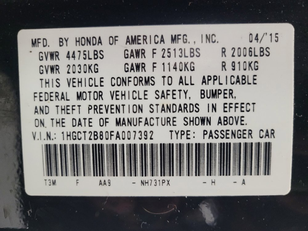 Used 2015 Honda Accord EX-L image 33