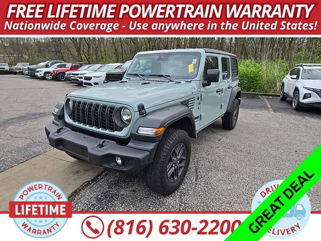 Used 2024 Jeep Wrangler Sport S image 1