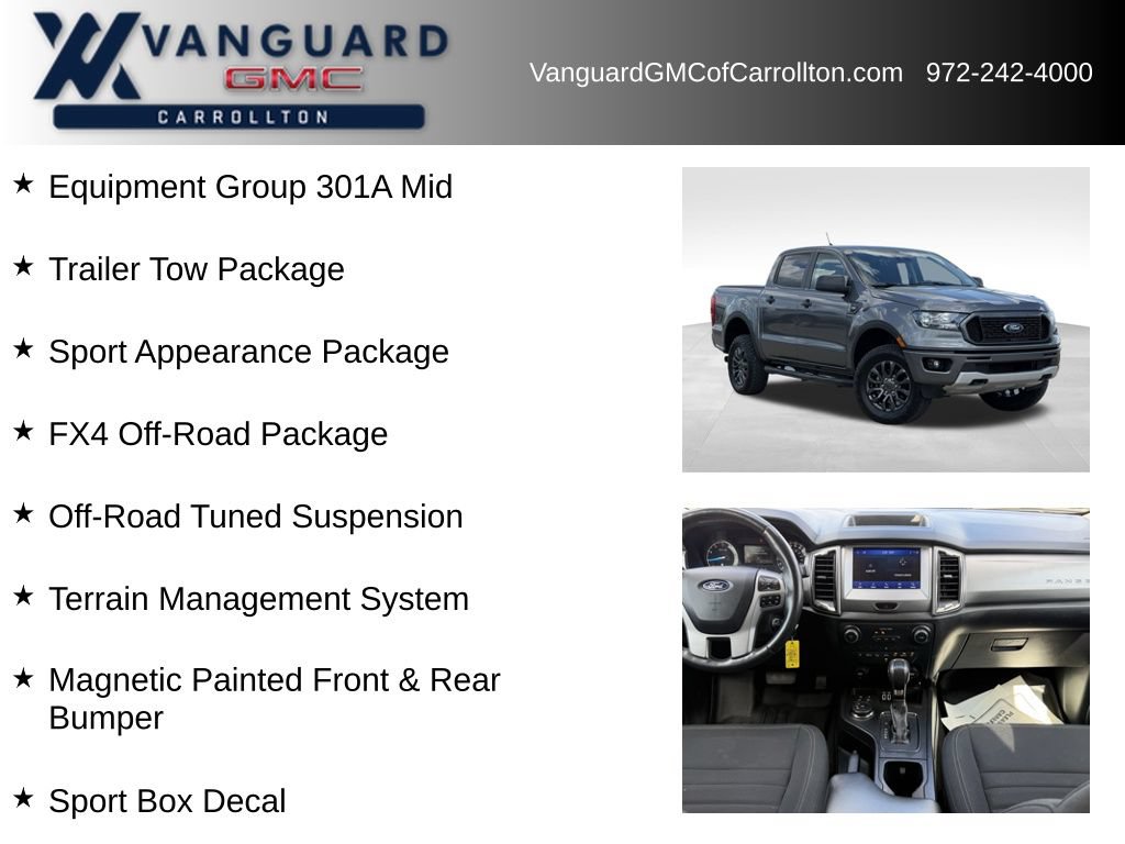 Used 2022 Ford Ranger XLT w/ Equipment Group 301A Mid AWD/4WD image 6