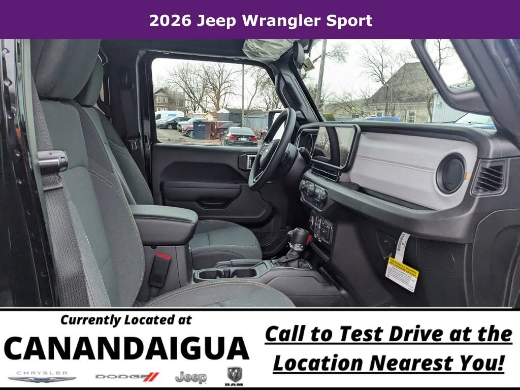 New 2026 Jeep Wrangler Unlimited Sport AWD/4WD image 26
