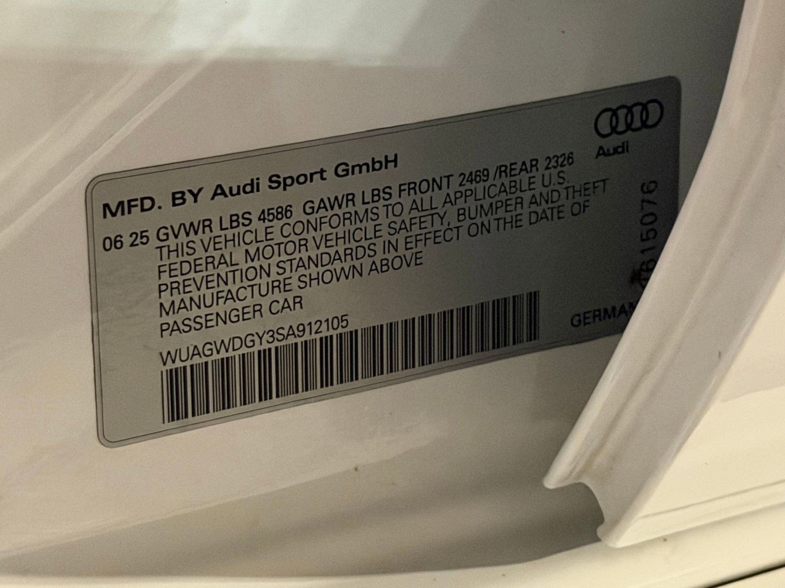 Used 2025 Audi RS 3 AWD/4WD image 19