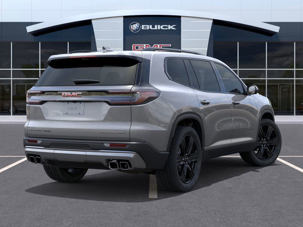 New 2025 GMC Acadia Elevation w/ Black Edition image 4
