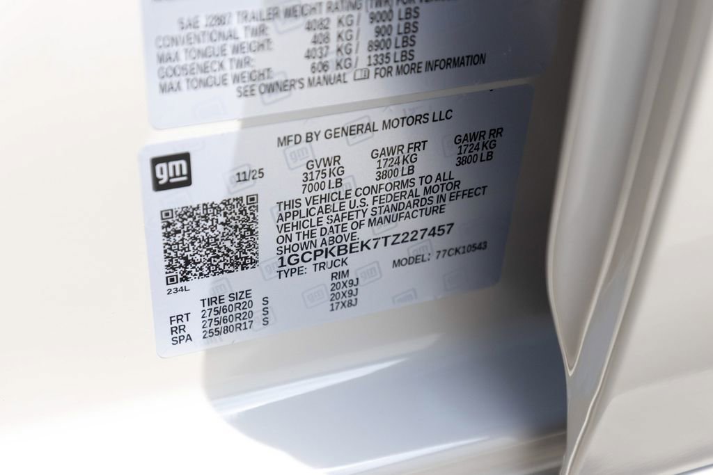 Used 2026 Chevrolet Silverado 1500 Custom w/ Turbomax Blackout Package image 16