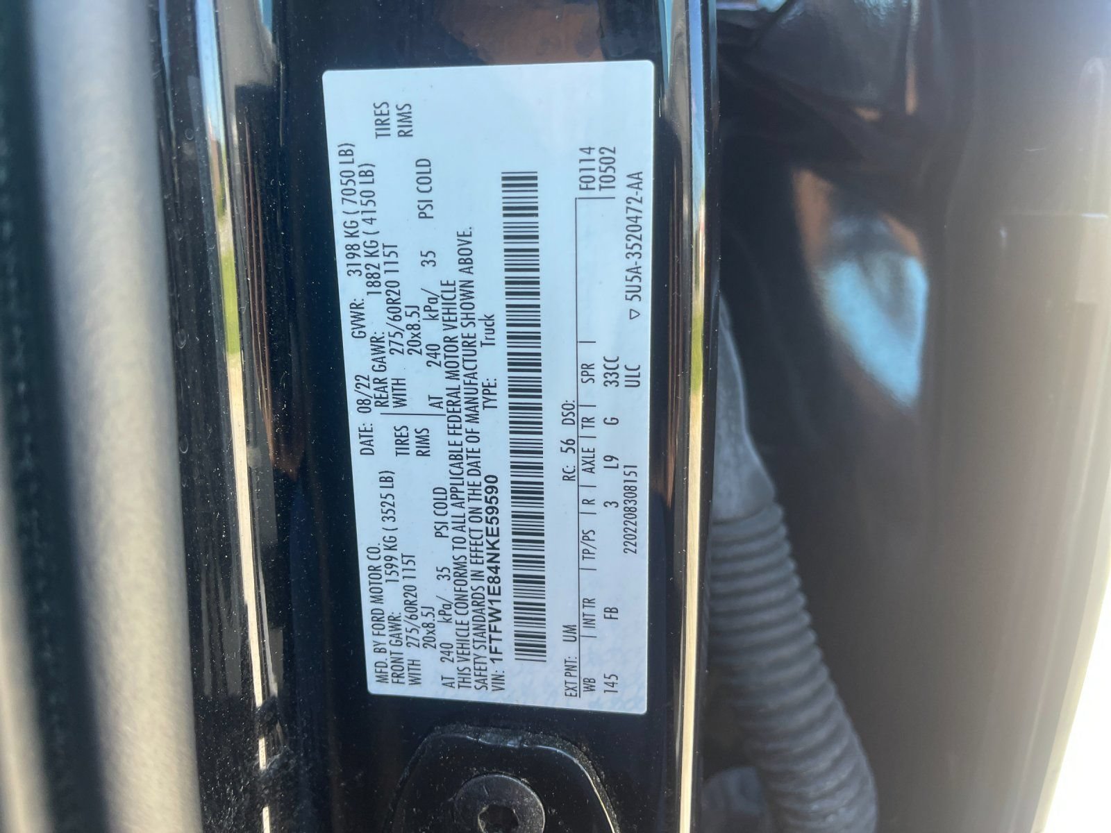 Used 2022 Ford F150 XLT w/ Equipment Group 302A High AWD/4WD image 32