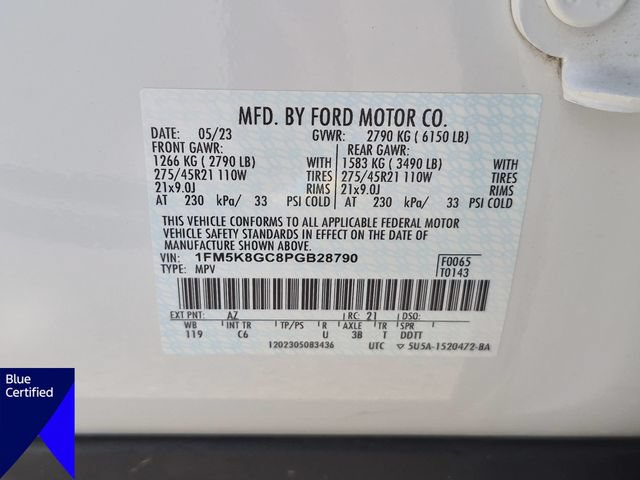 Certified 2023 Ford Explorer ST w/ Equipment Group 401A AWD/4WD image 40
