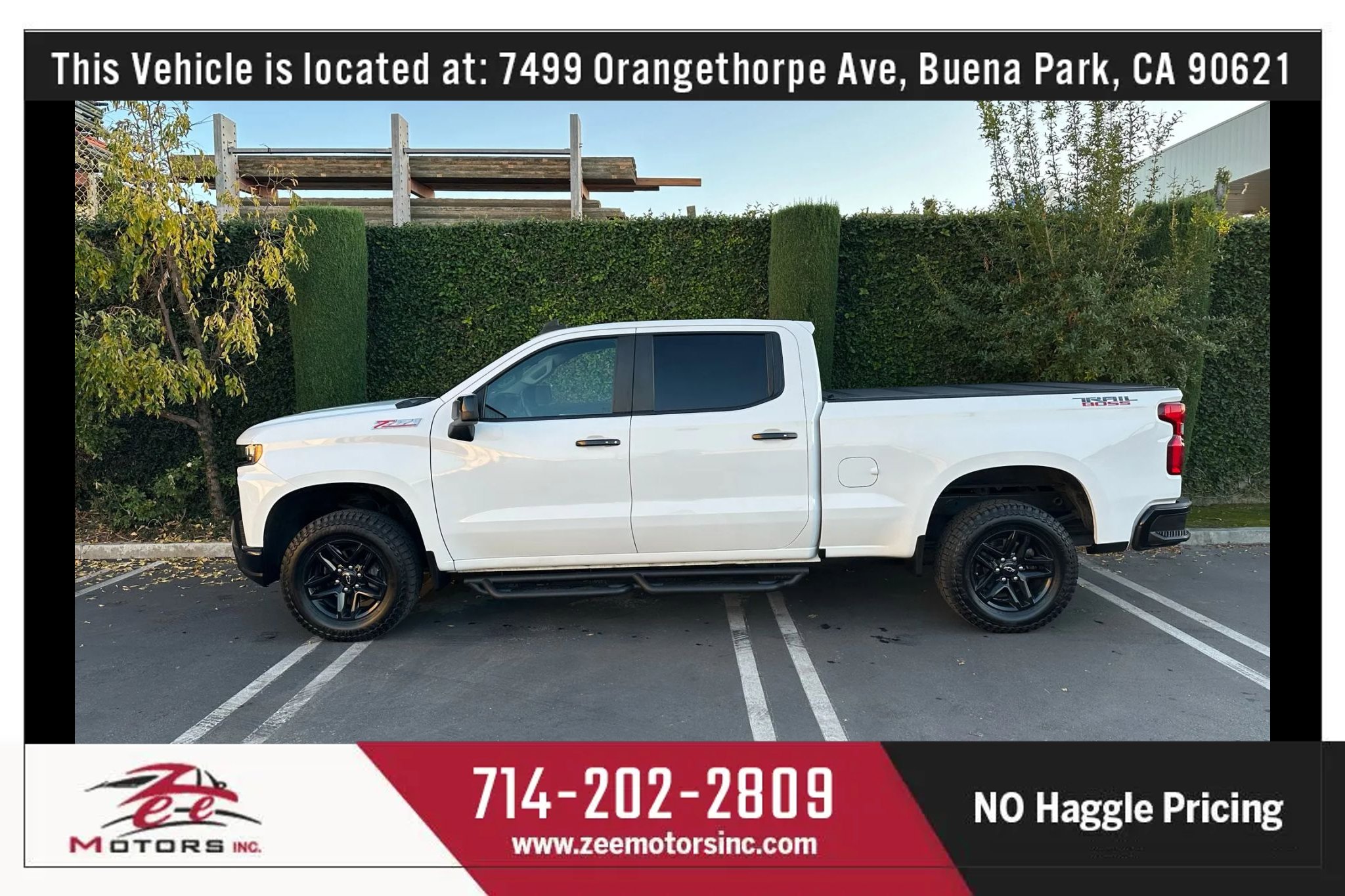 Used 2019 Chevrolet Silverado 1500 LT Trail Boss w/ Convenience Package AWD/4WD image 10