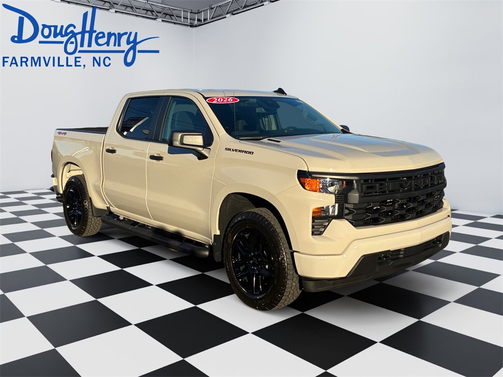 New 2026 Chevrolet Silverado 1500 Custom w/ Turbomax Blackout Package image 7