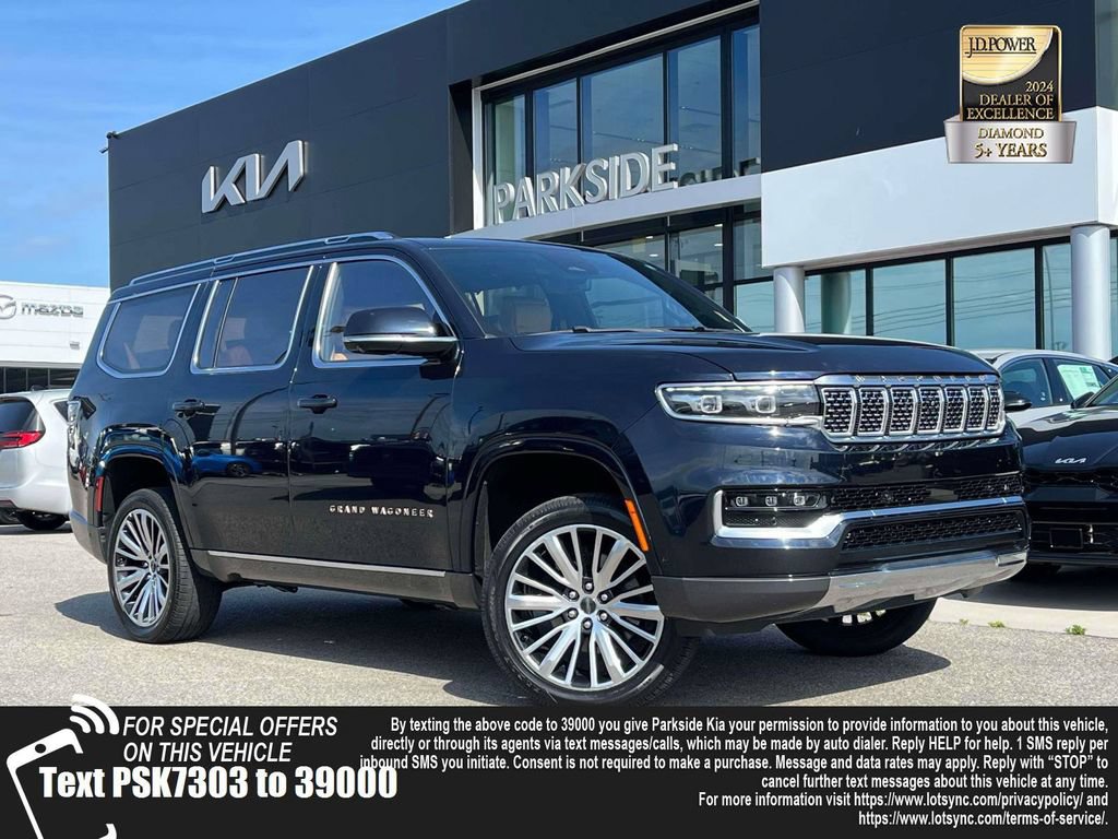 Used 2022 Jeep Grand Wagoneer Series III w/ Rear-Seat Entertainment Group