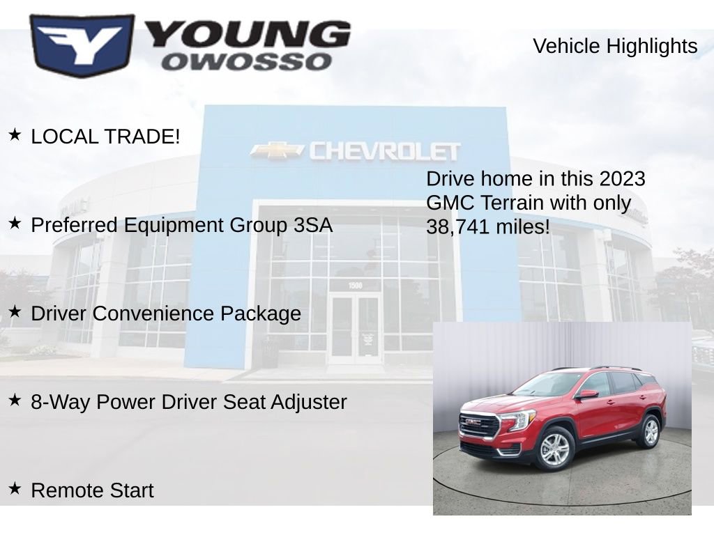 Used 2023 GMC Terrain SLE w/ Driver Convenience Package FWD image 8