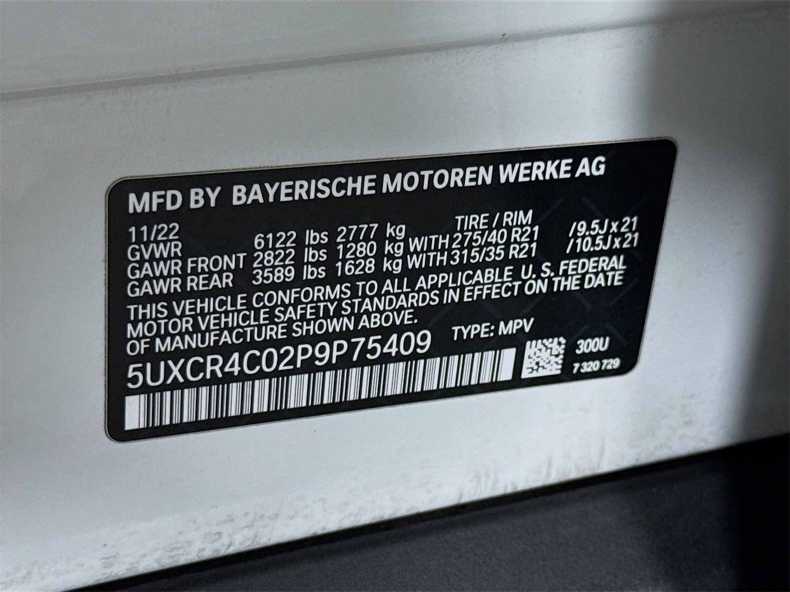 Certified 2023 BMW X5 sDrive40i w/ Parking Assistance Package image 33