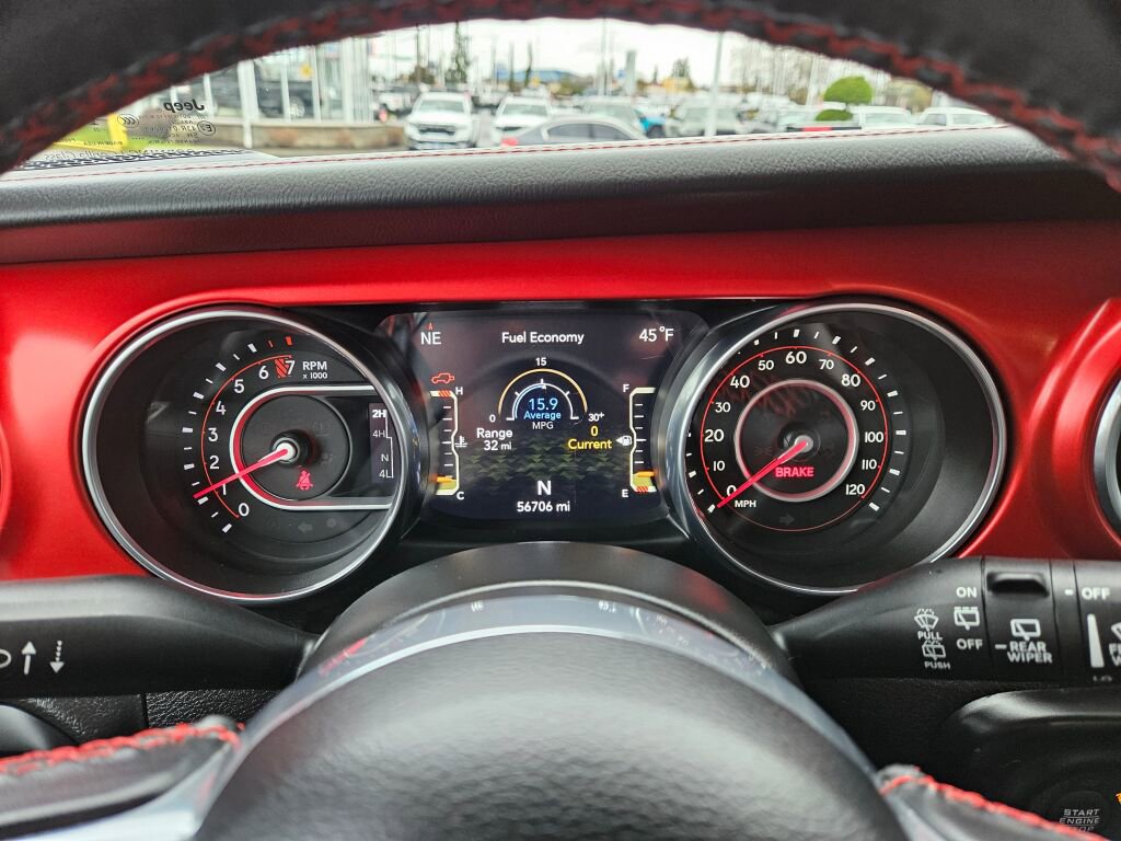 Used 2022 Jeep Wrangler Unlimited Rubicon w/ LED Lighting Group AWD/4WD image 19