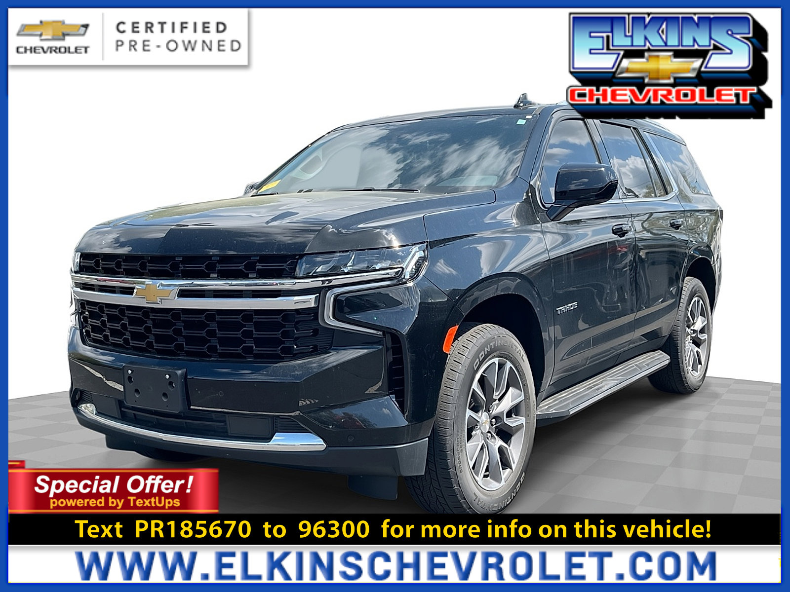 Used 2023 Chevrolet Tahoe LS w/ Driver Alert Package image 1