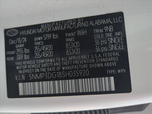 Used 2025 Hyundai Santa Fe Limited AWD/4WD image 15