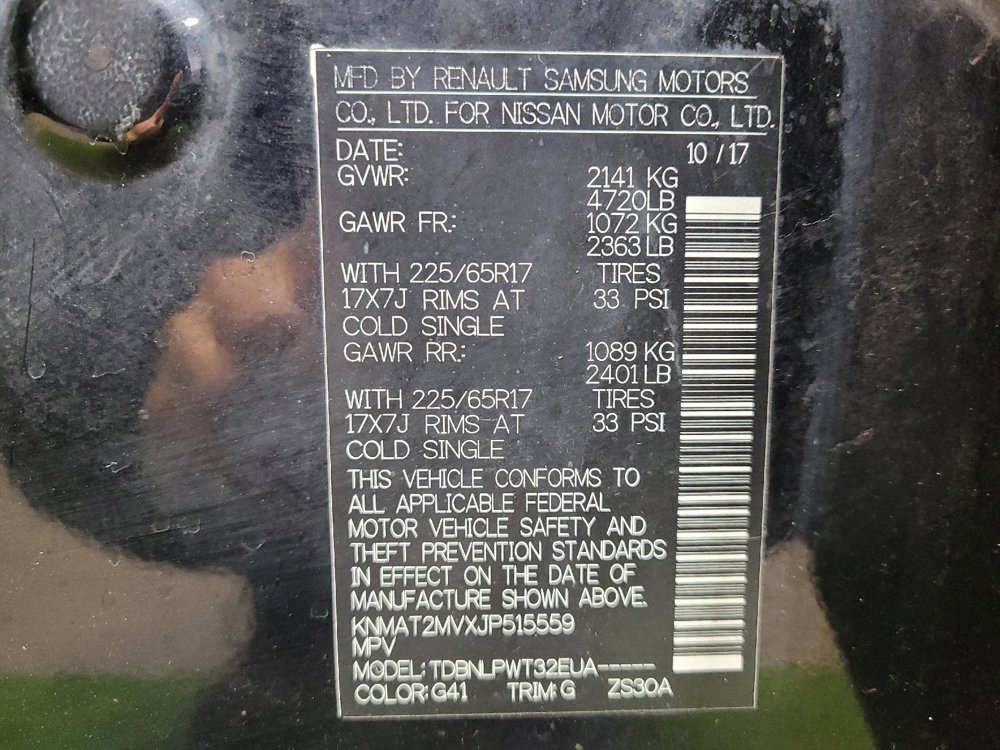 Used 2018 Nissan Rogue S image 33