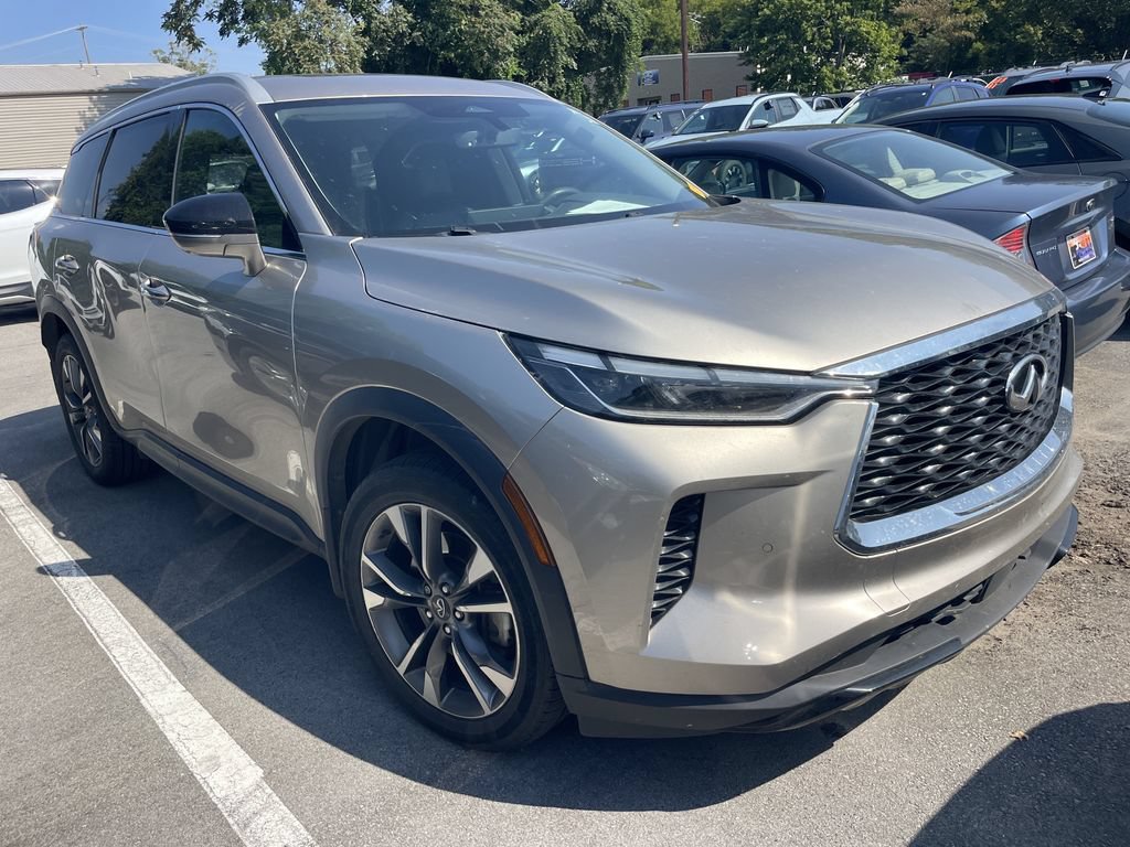 Used 2024 INFINITI QX60 Luxe w/ Cargo Package FWD video 1