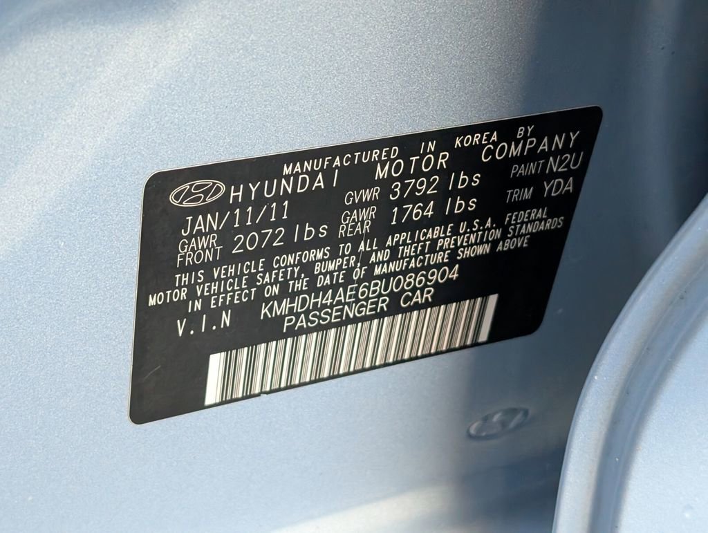 Used 2011 Hyundai Elantra Limited image 20