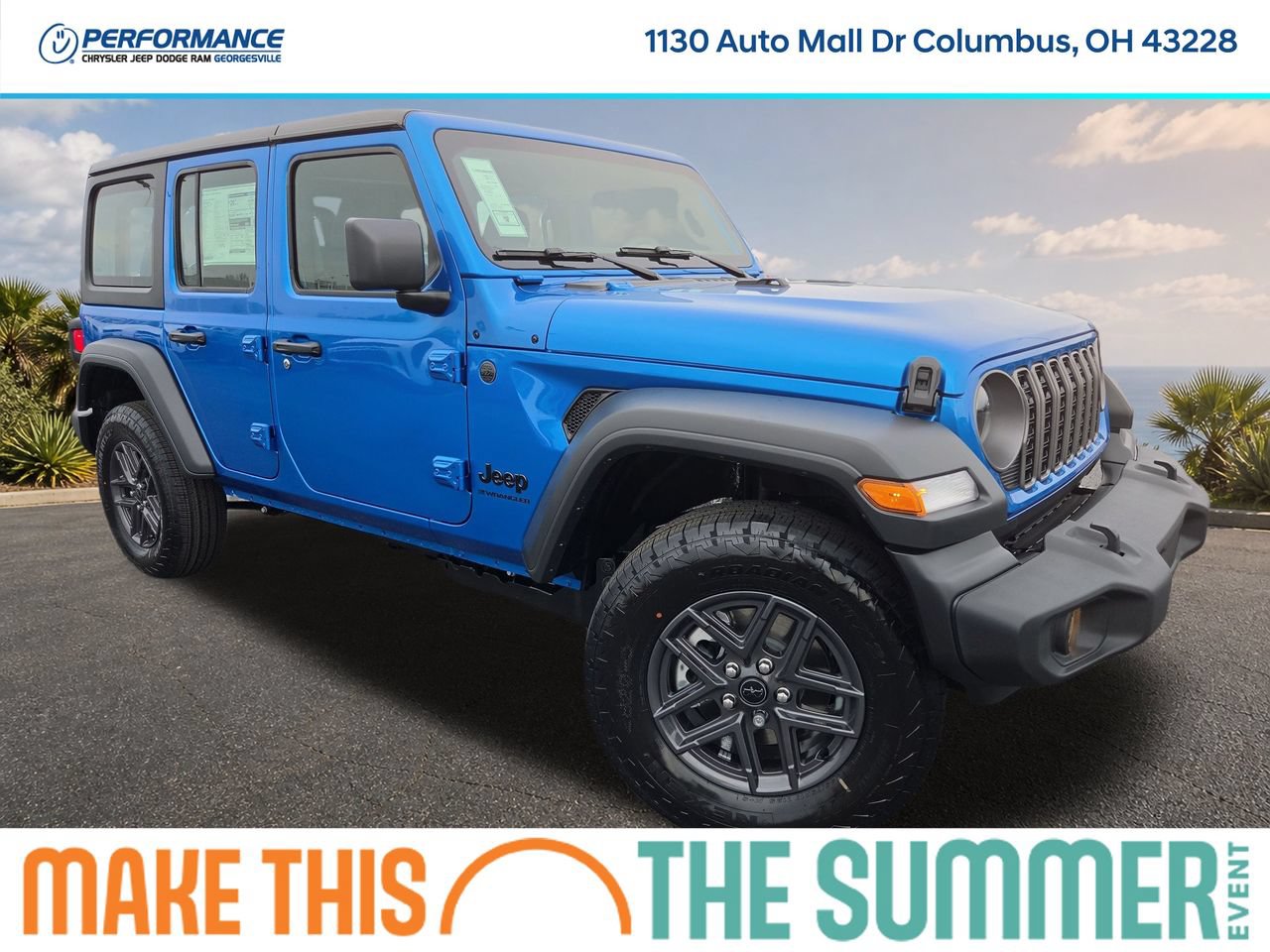 New 2026 Jeep Wrangler Unlimited Sport