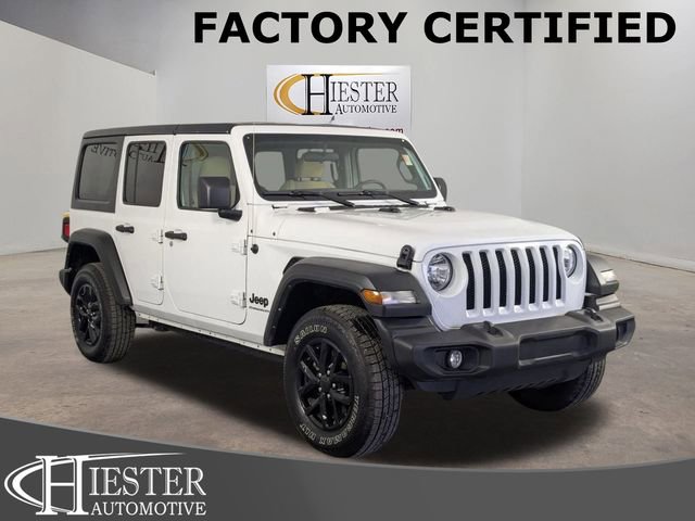 Certified 2023 Jeep Wrangler Sport S