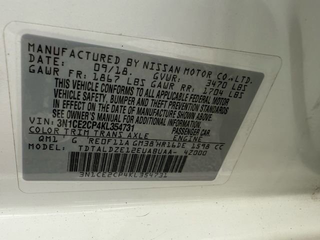 Used 2019 Nissan Versa Note SV image 19