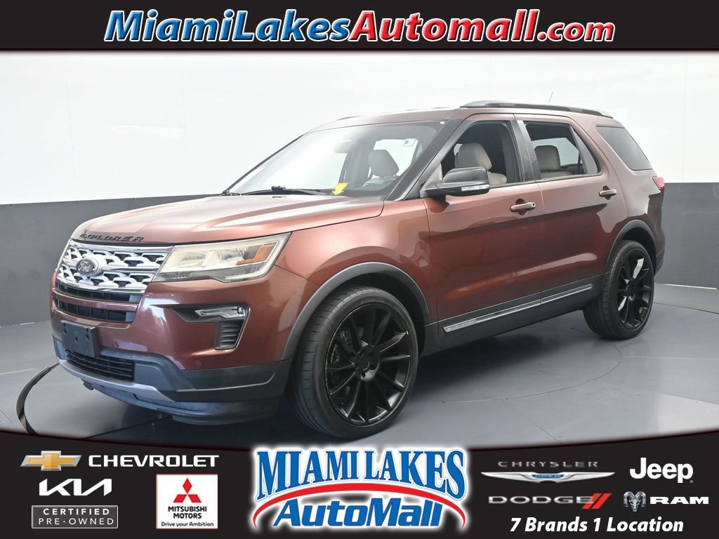 Used 2018 Ford Explorer XLT w/ Equipment Group 202A FWD image 1