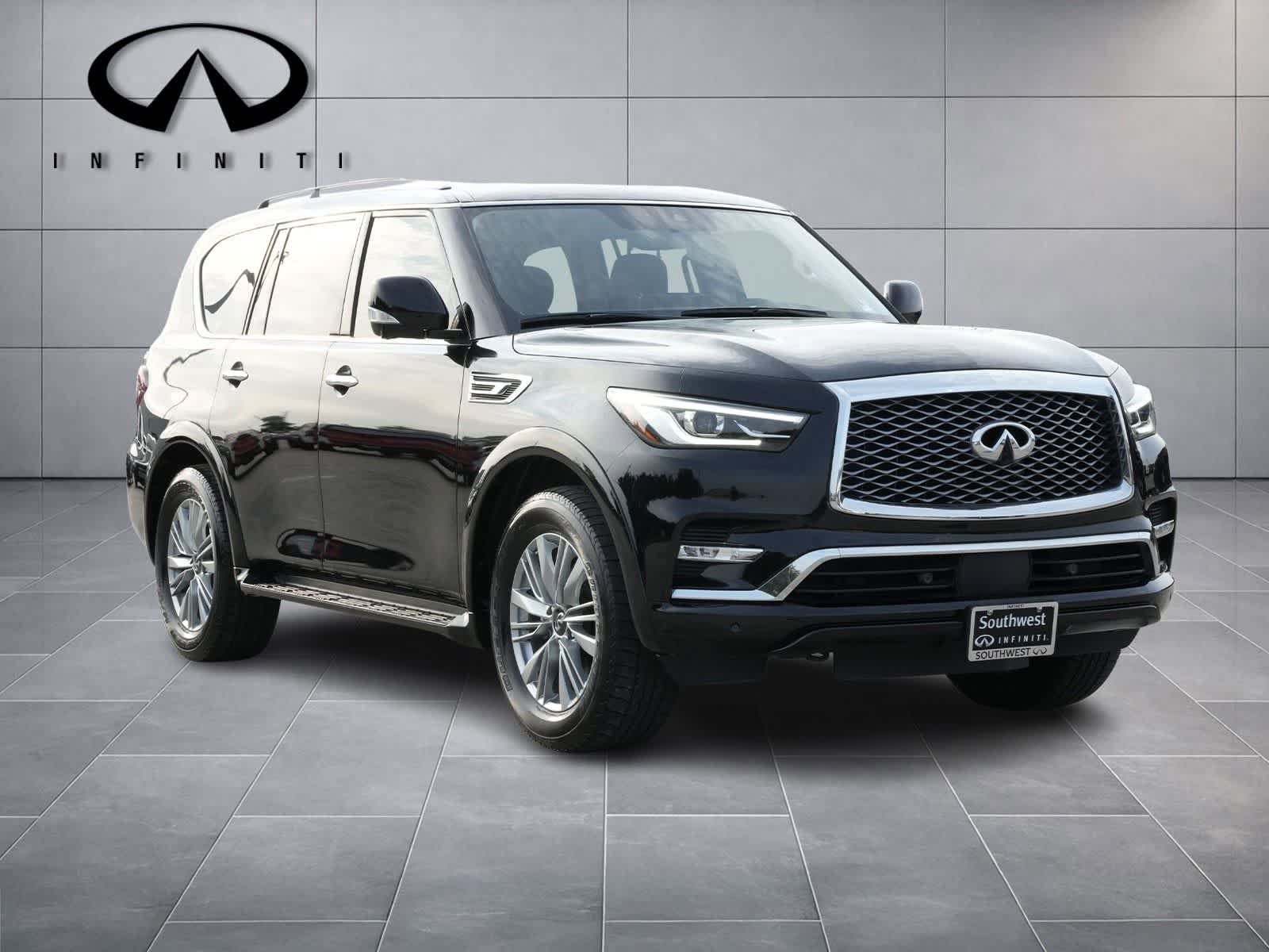 Used 2023 INFINITI QX80 Luxe w/ Cargo Package RWD image 3