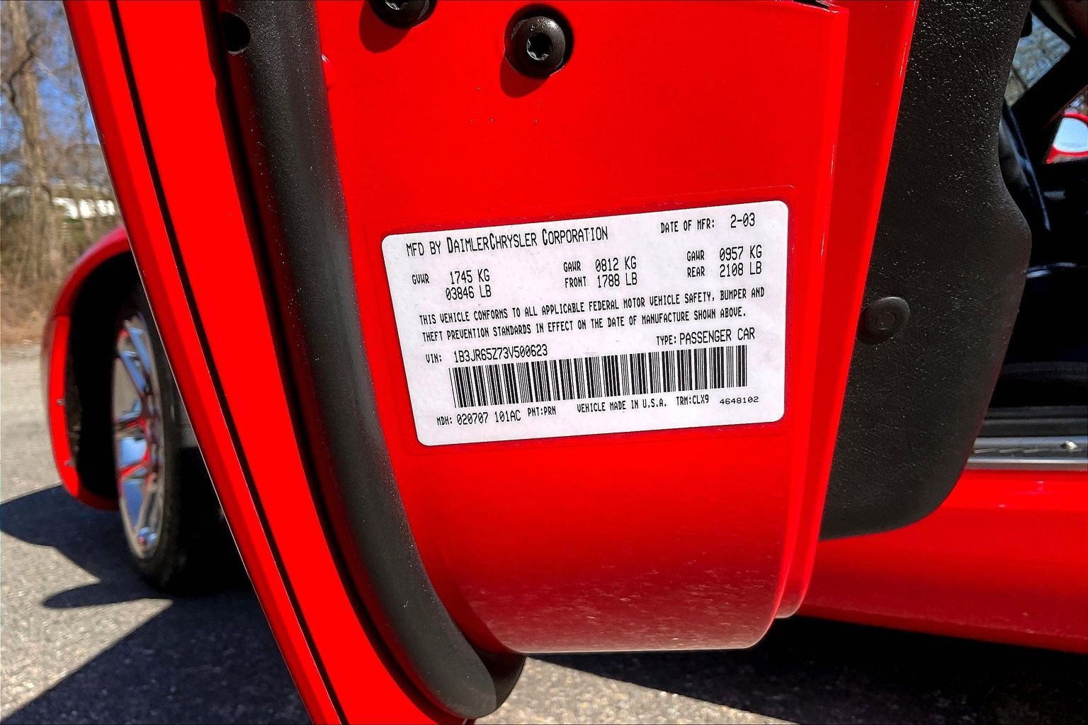 Used 2003 Dodge Viper SRT-10 image 25