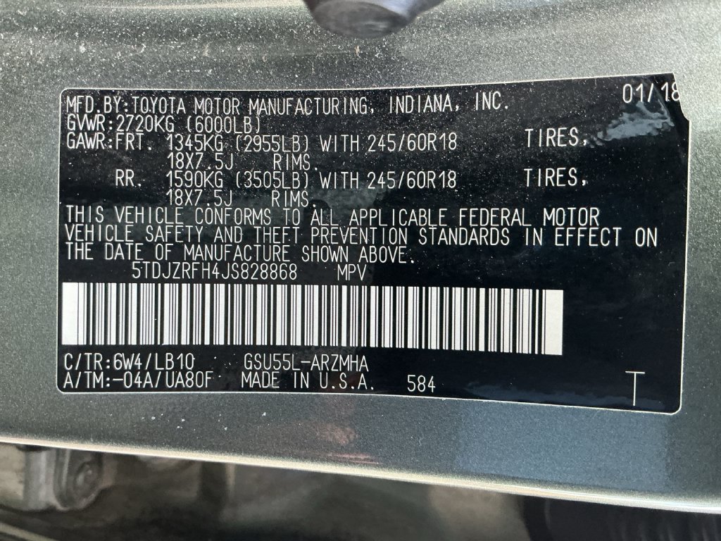Used 2018 Toyota Highlander XLE AWD/4WD image 31