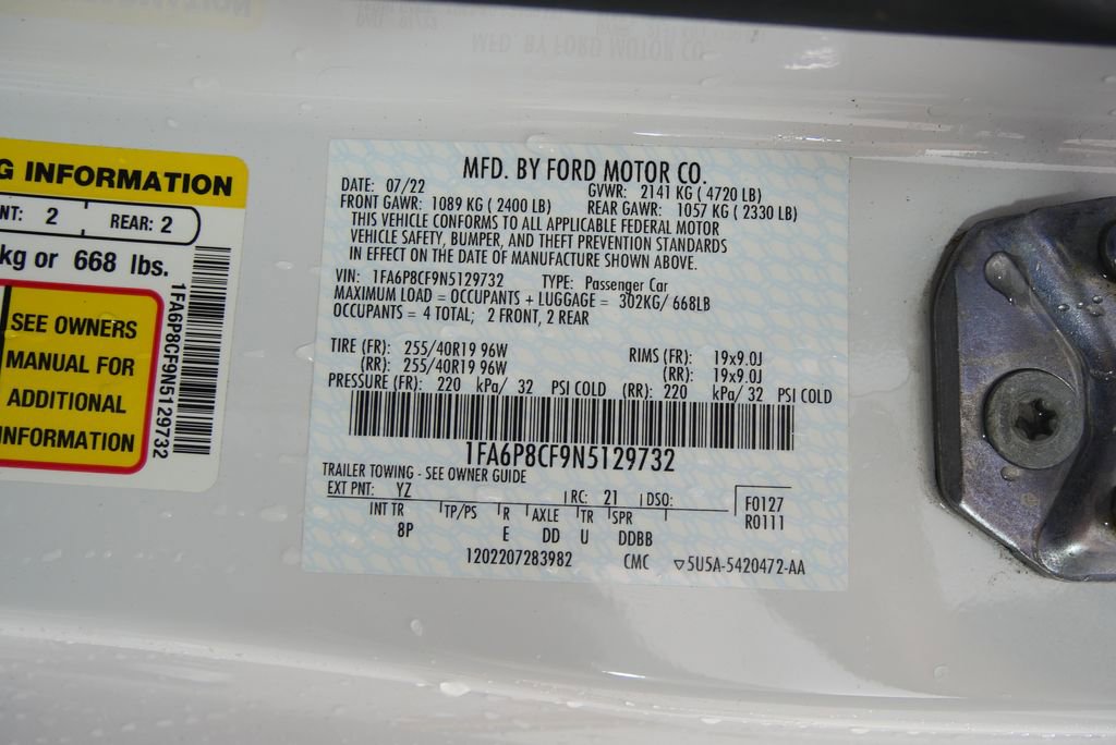 Used 2022 Ford Mustang GT Premium w/ Equipment Group 401A image 25